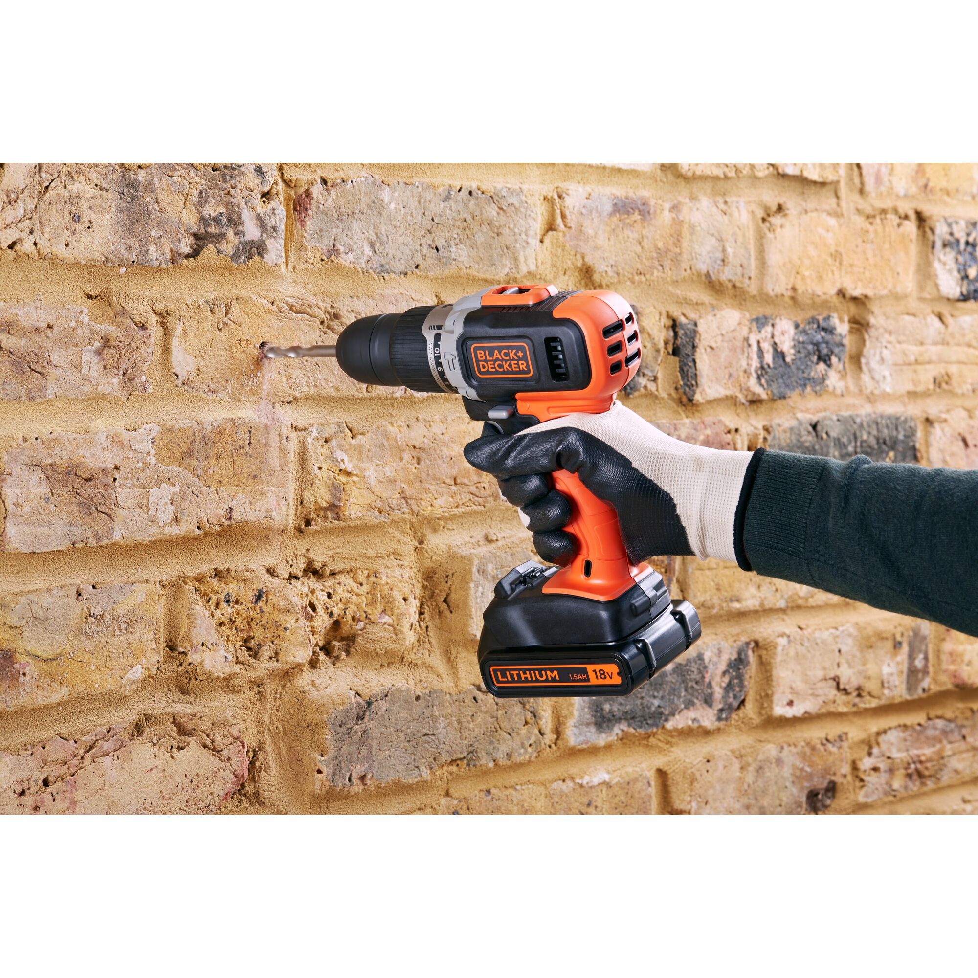 18V HAMMER DRILL 160PC VALUE PK