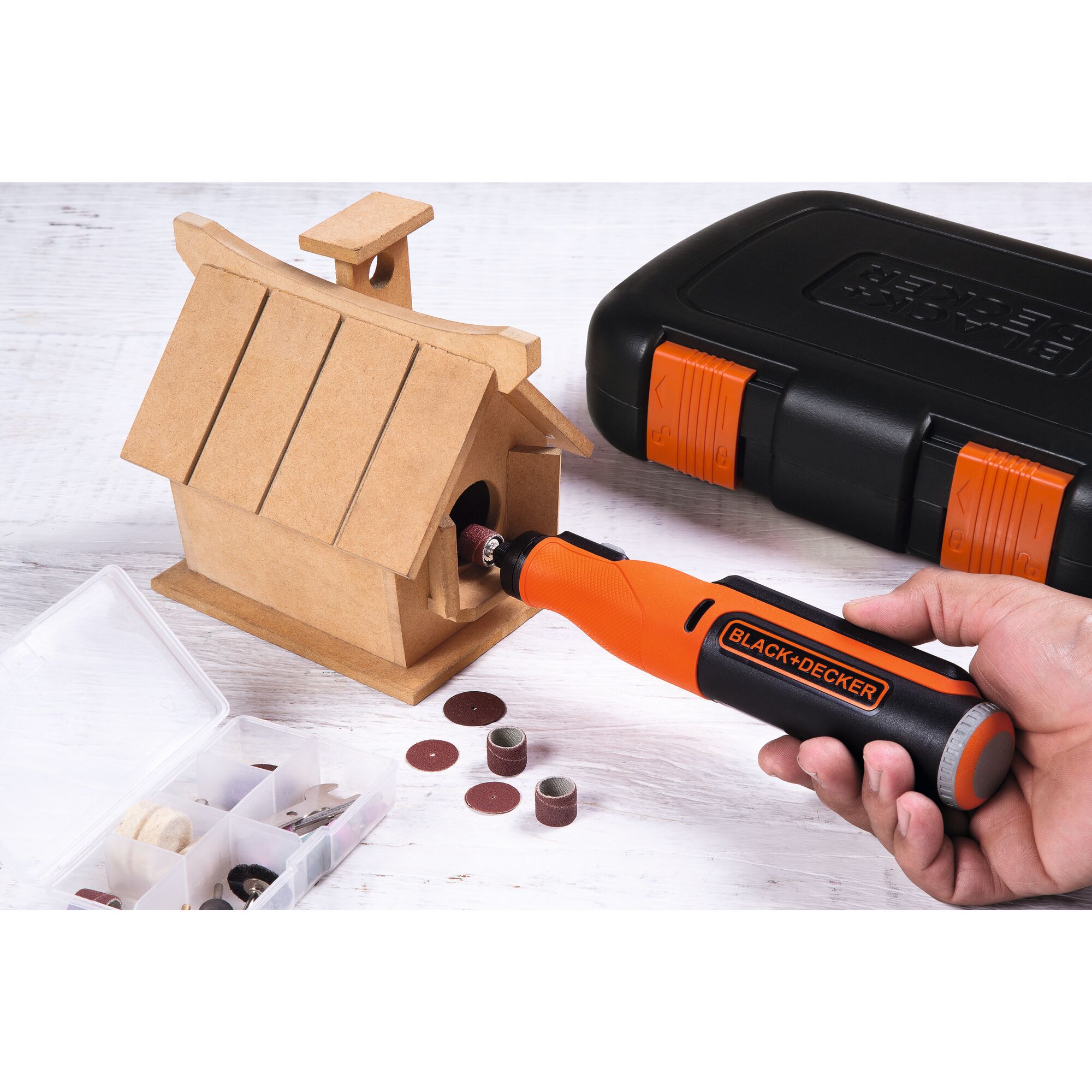 8V MAX* Cordless Rotary Tool with 35-Piece Accessory Set