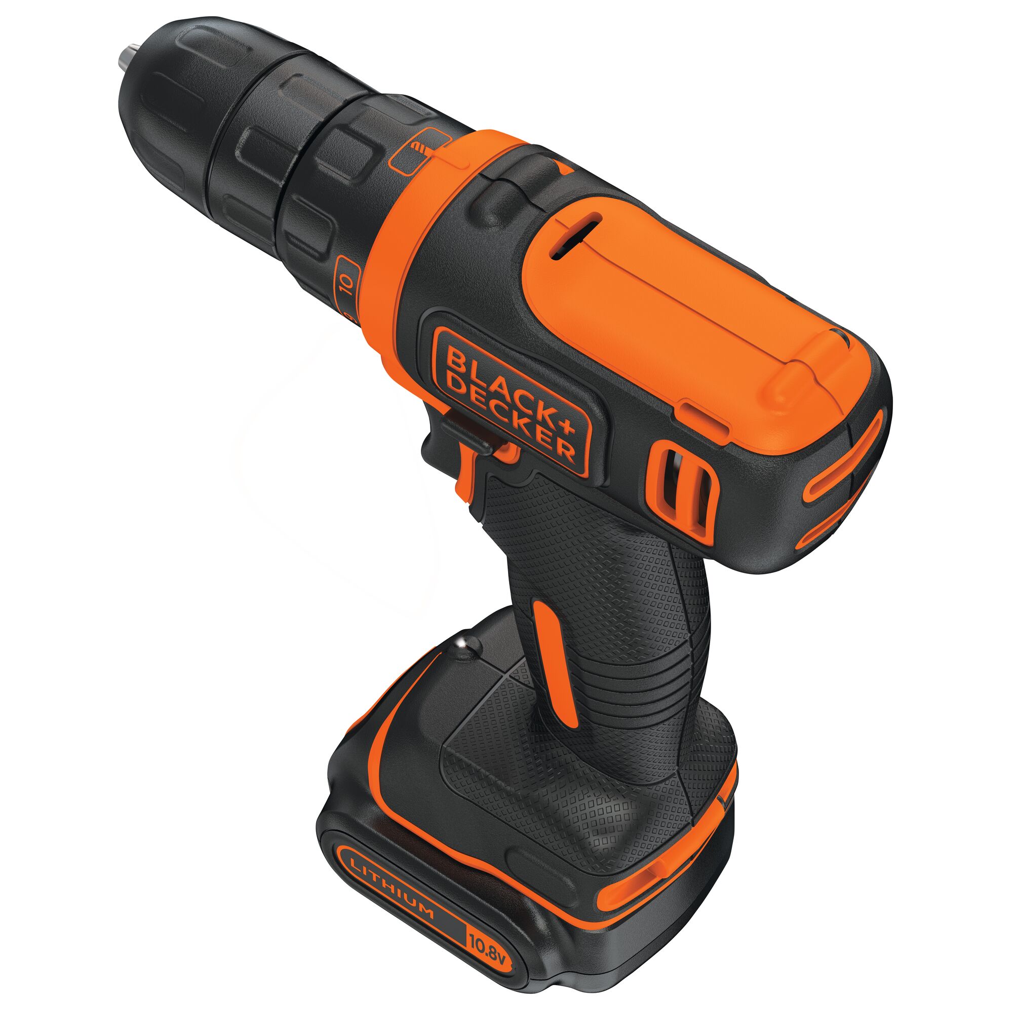 10mm 10 mm Black & Decker 18Volt Cordless Drill Driver with 1Battery &  1Charger, Model Name/