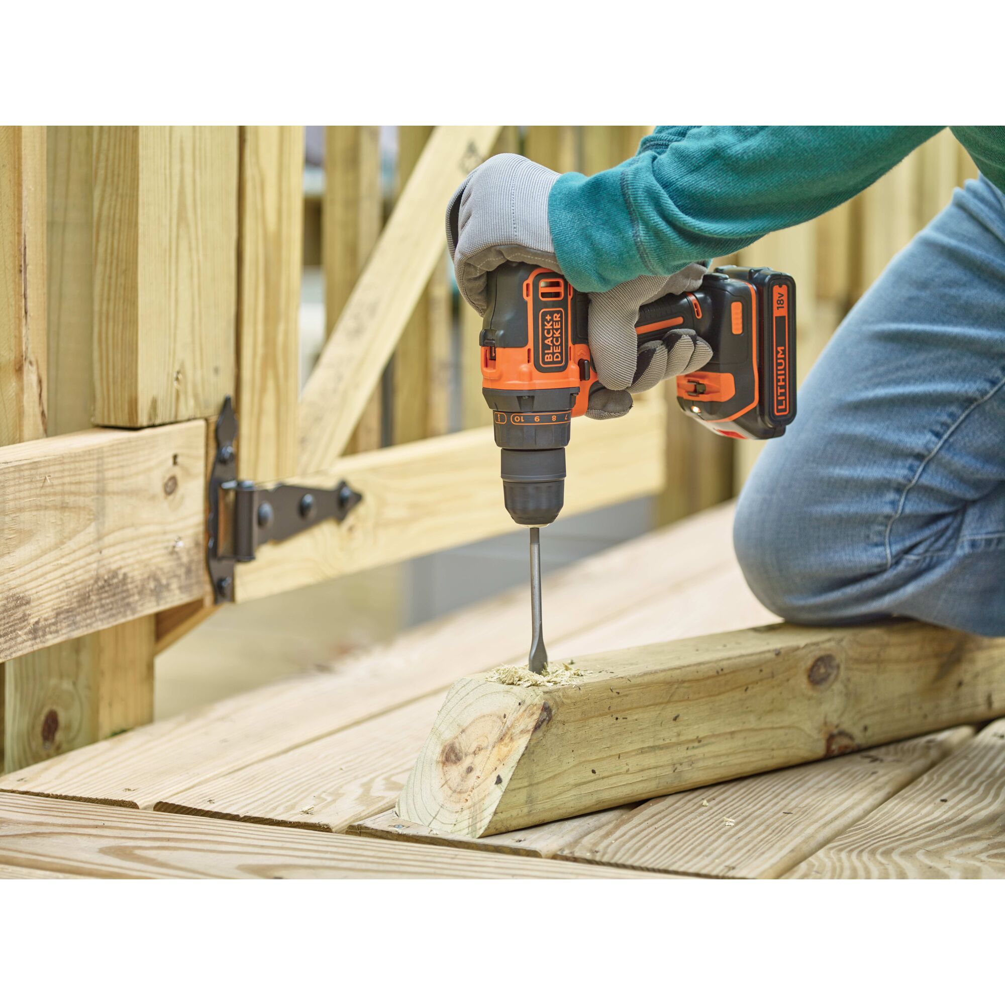 18V 2G Drill driver with kitbox-one batt | BLACK+DECKER