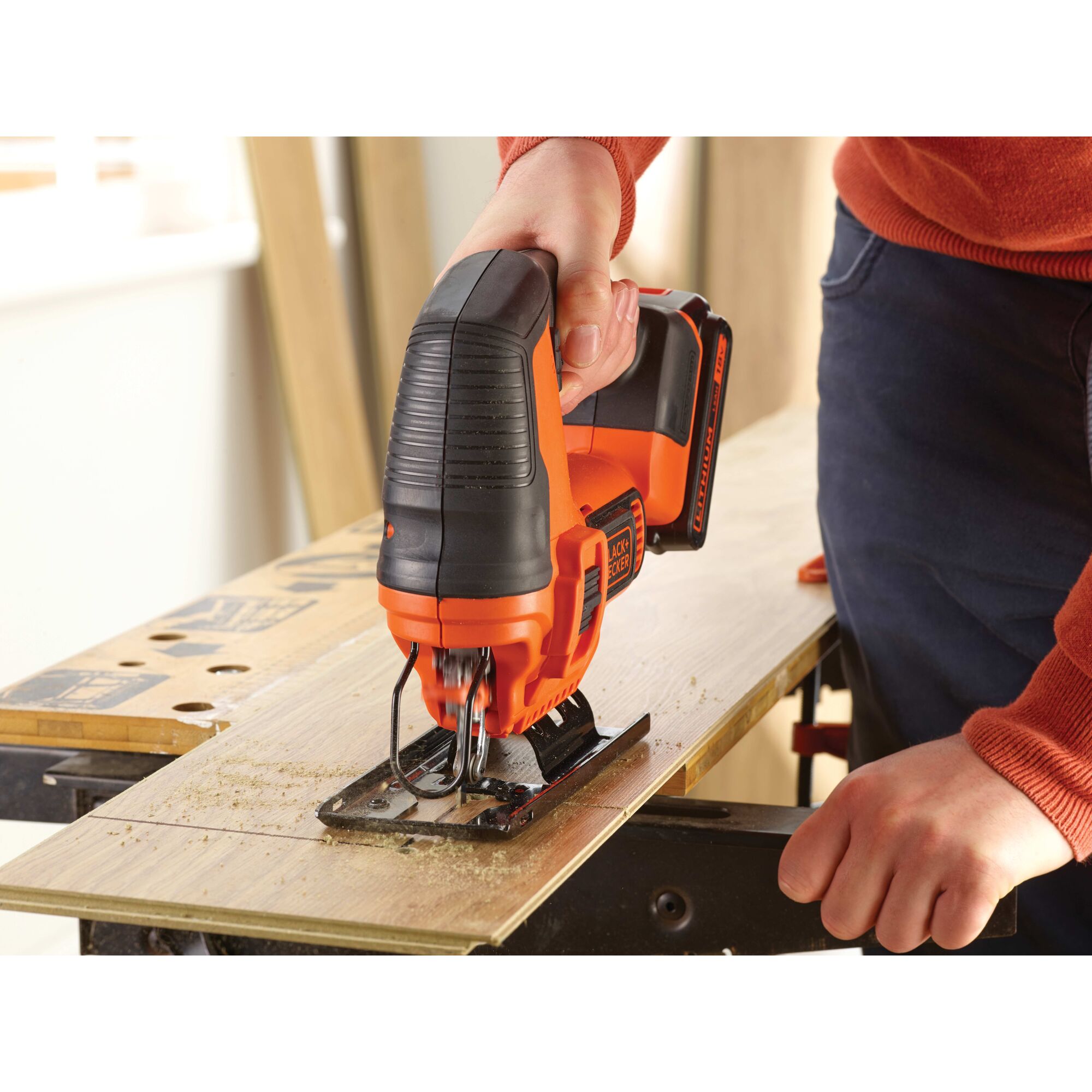 Black & Decker 18V Lithium-Ion Cordless Pendulum Jigsaw