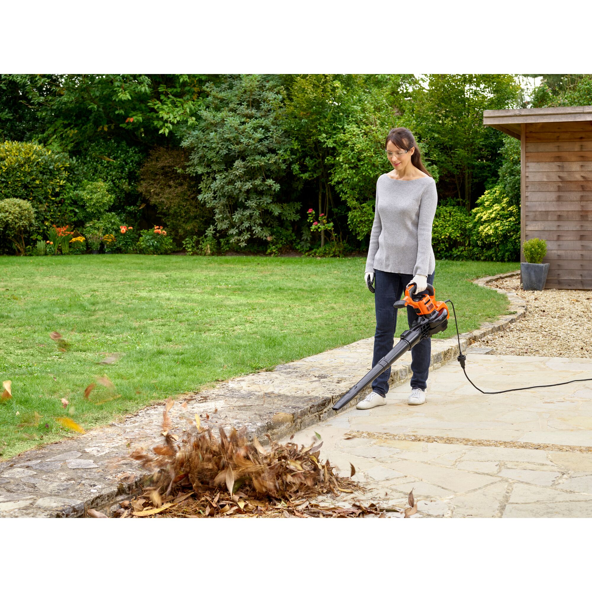 3000W 3-in-1 Backpack Blower Vac and Rake