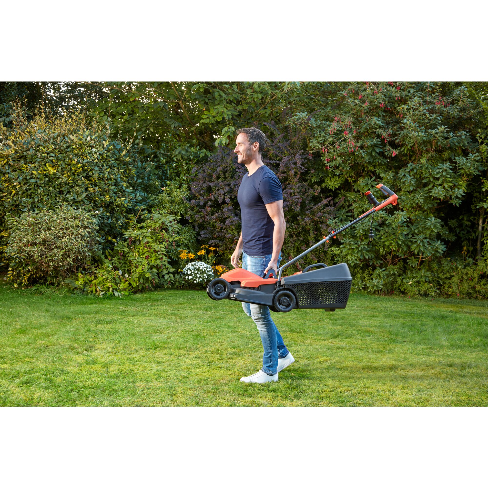 32cm 1200W Mower with Ergonomic Handle Design