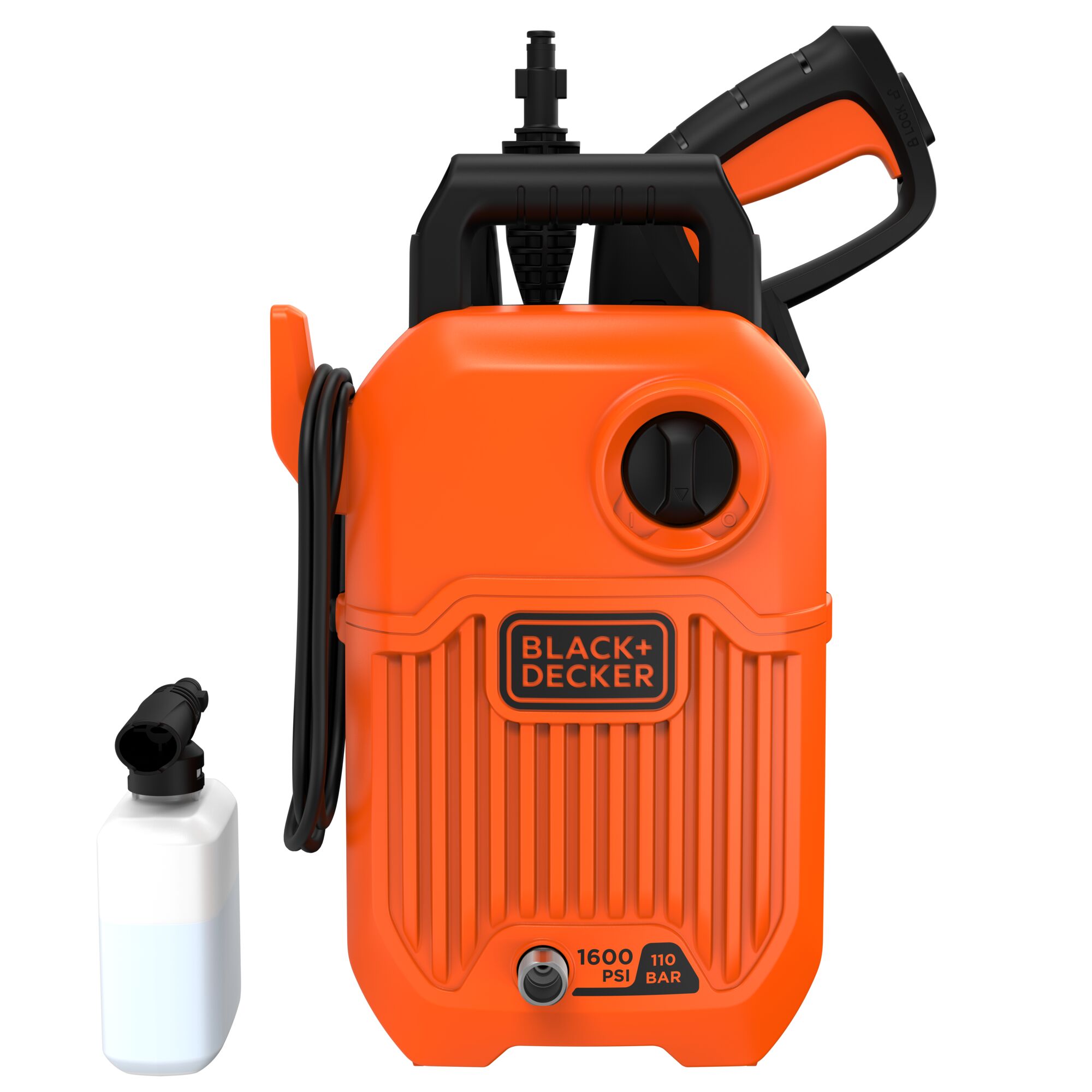 BLACK+DECKER 1600 PSI 高圧洗浄機本体 1600 PSI 110 Bar Pressure Washer | BLACK+DECKER