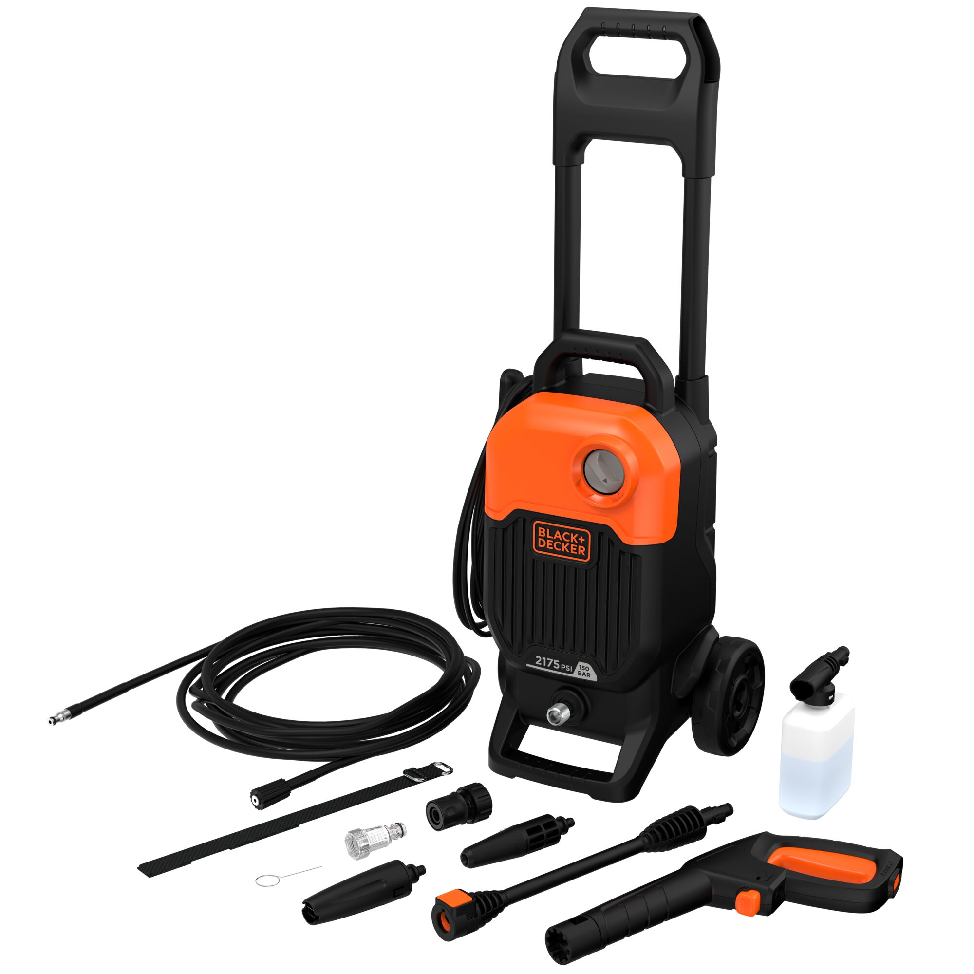 High Pressure Washer,150bar, 7.5L/min | BLACK+DECKER