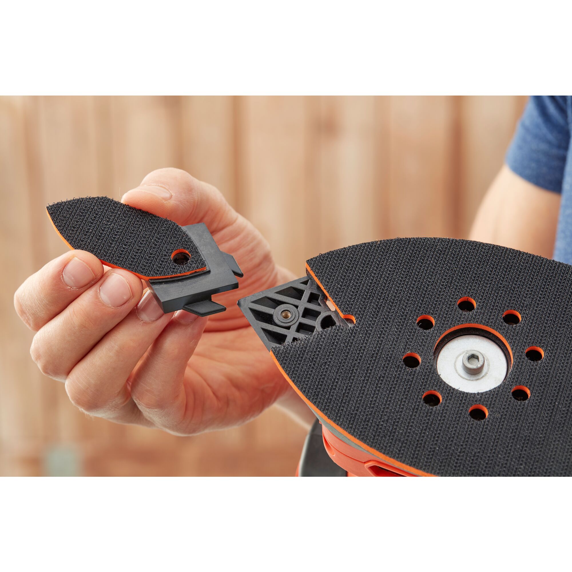 200W 4-in-1 Multi-Sander with 2 Orbital bases, Finger sanding