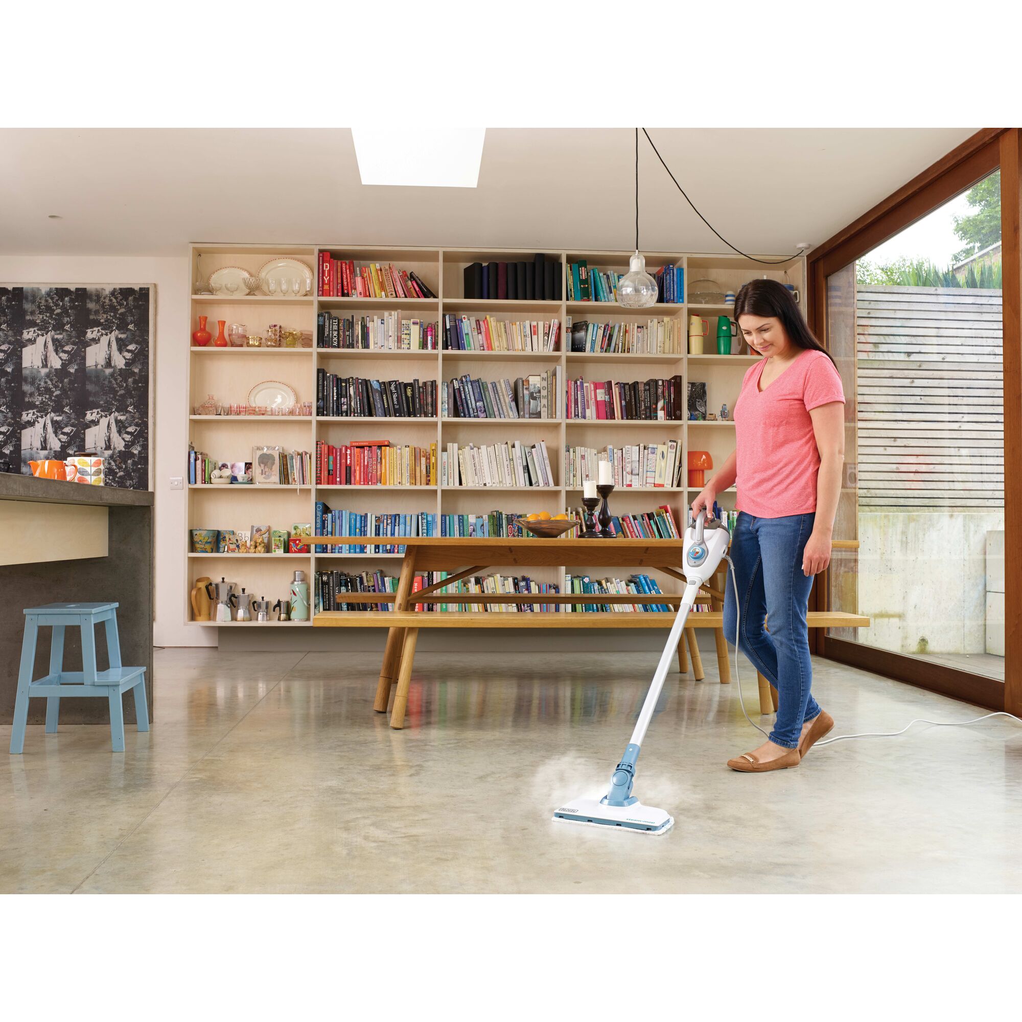 1600W 2in1 steam-mop™ with 5 Accessories