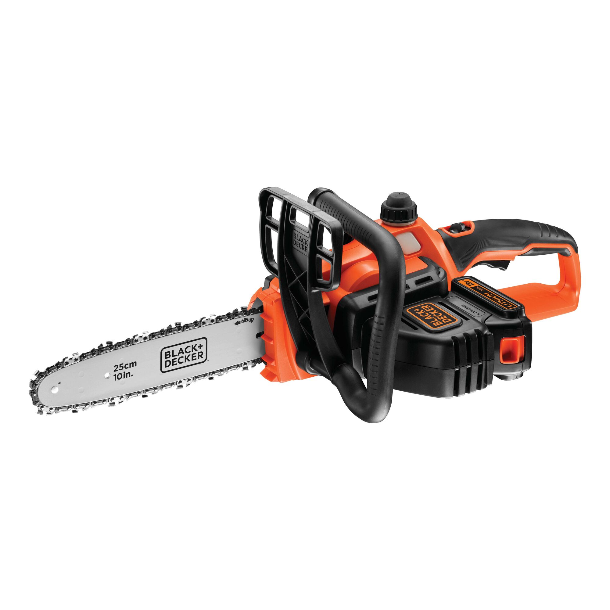 18V 2.0Ah Cordless Chainsaw (25 cm) | BLACK+DECKER