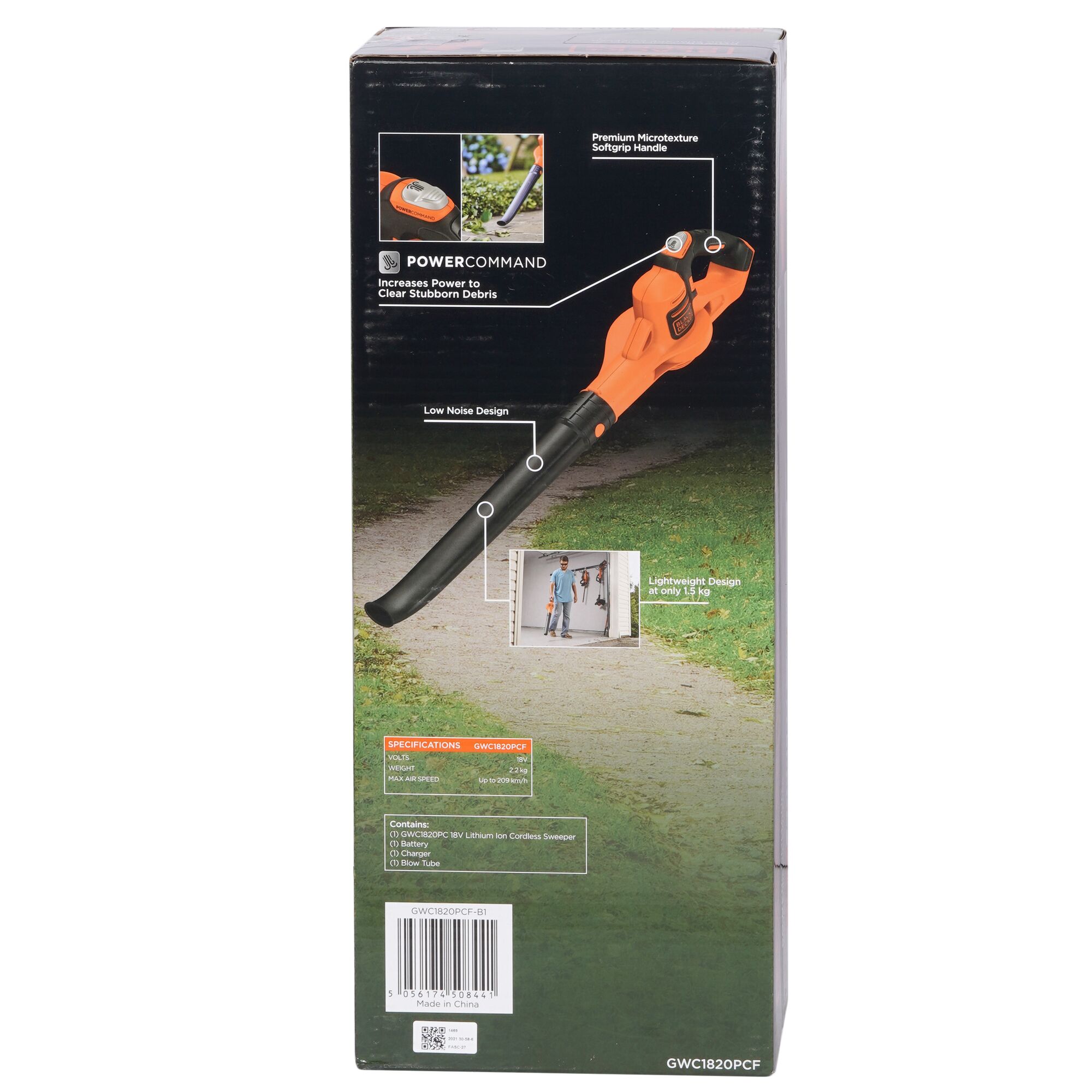 18V Lithium-ion Cordless POWERCOMMAND™ Boost Leaf Blower