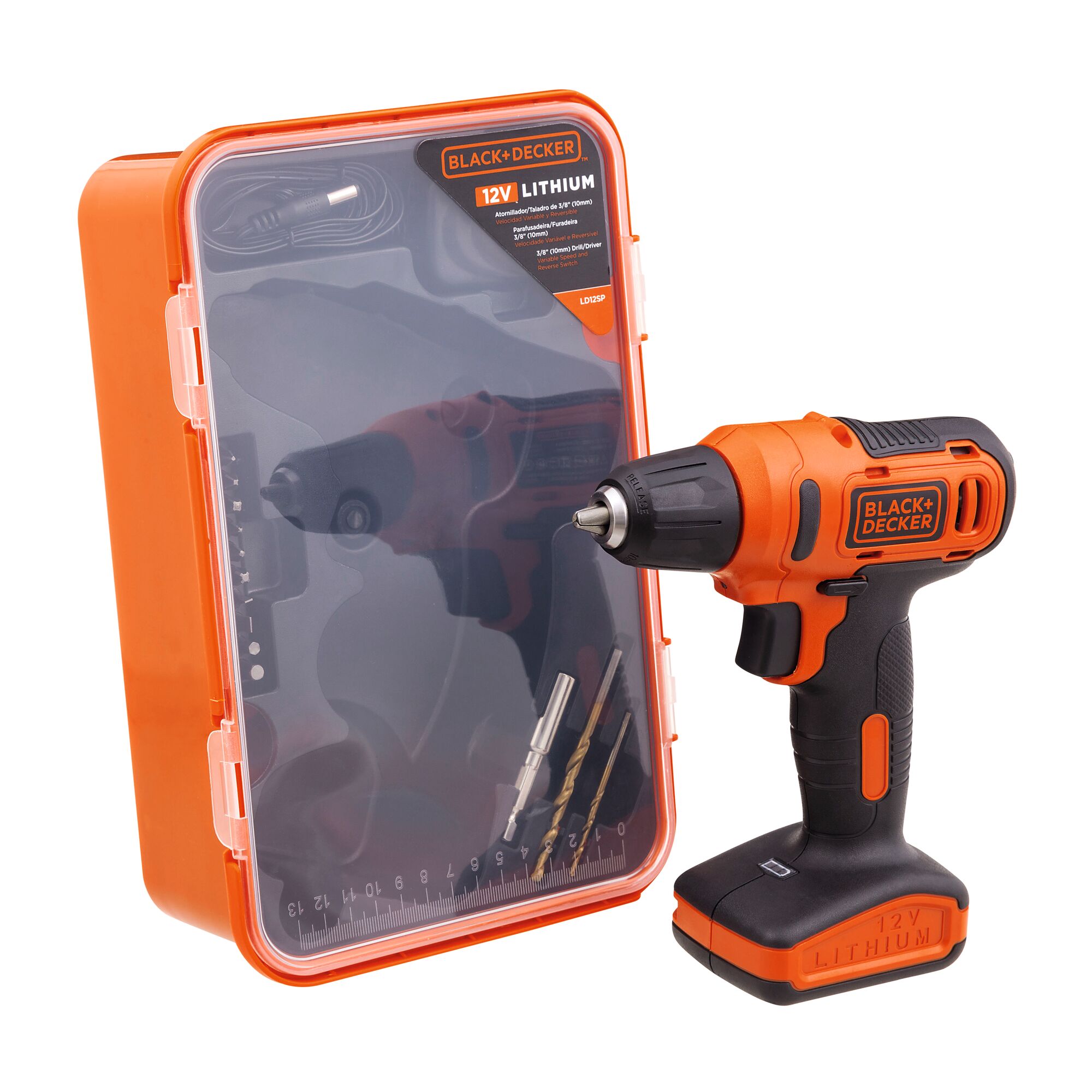 10.8V BATTERY INTEGRATED DRILL W/PLAS | BLACK+DECKER