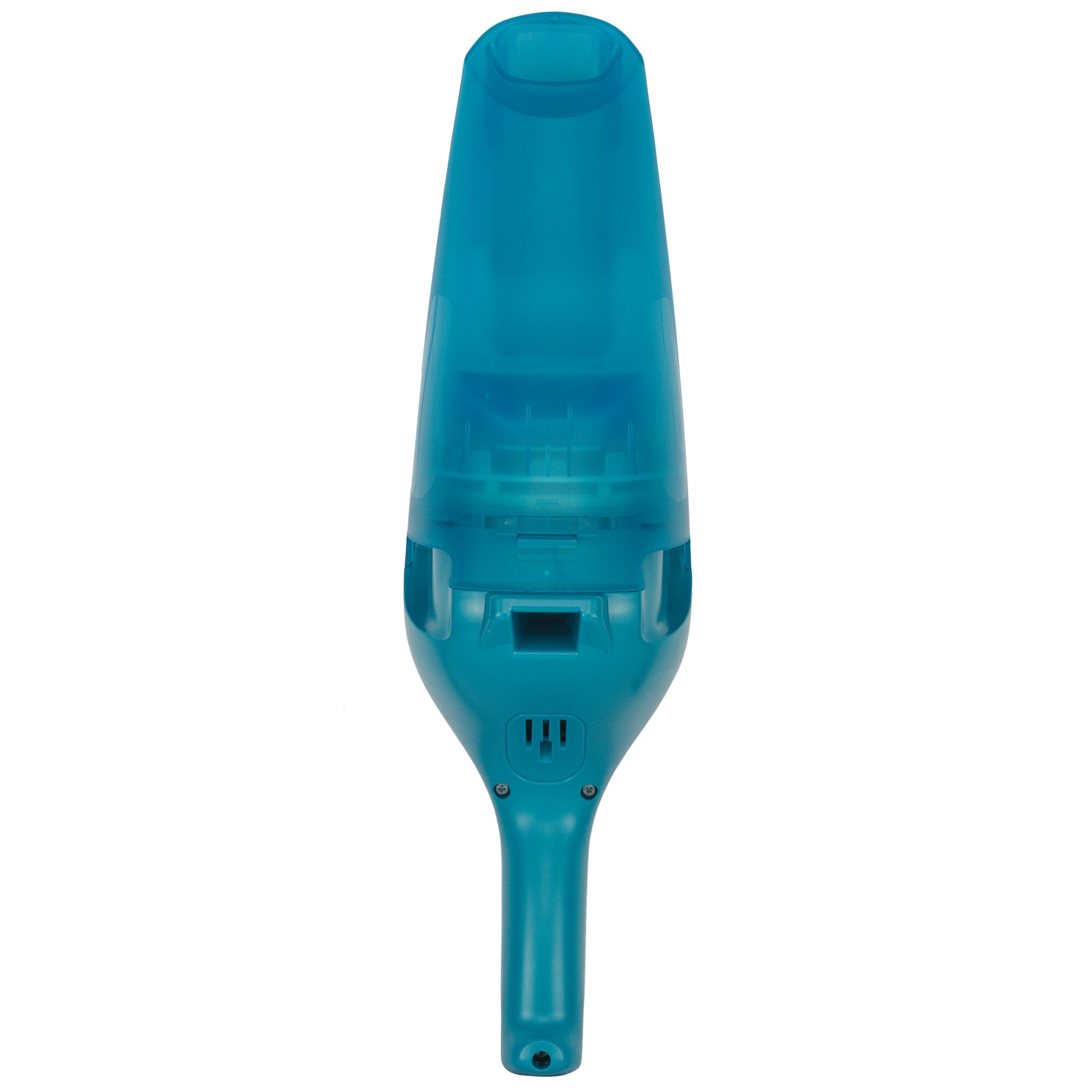 BLACKDECKER handheld vacuum cleaner WDC215WA, blue, front angle, shown on white background.